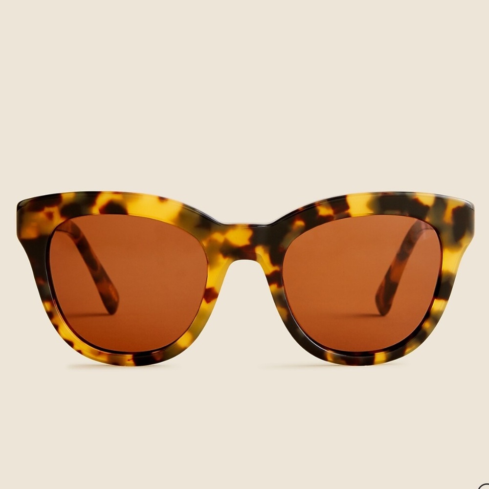 J. Crew Cabana Oversized Sunglasses - Caramel Tort